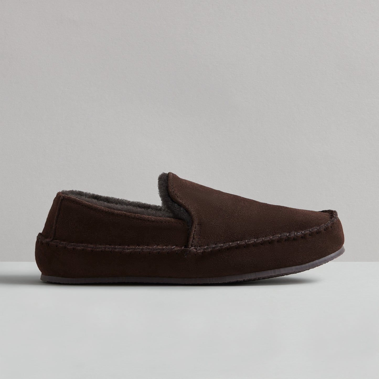 ARDEN SUEDE BROWN SLIPPER