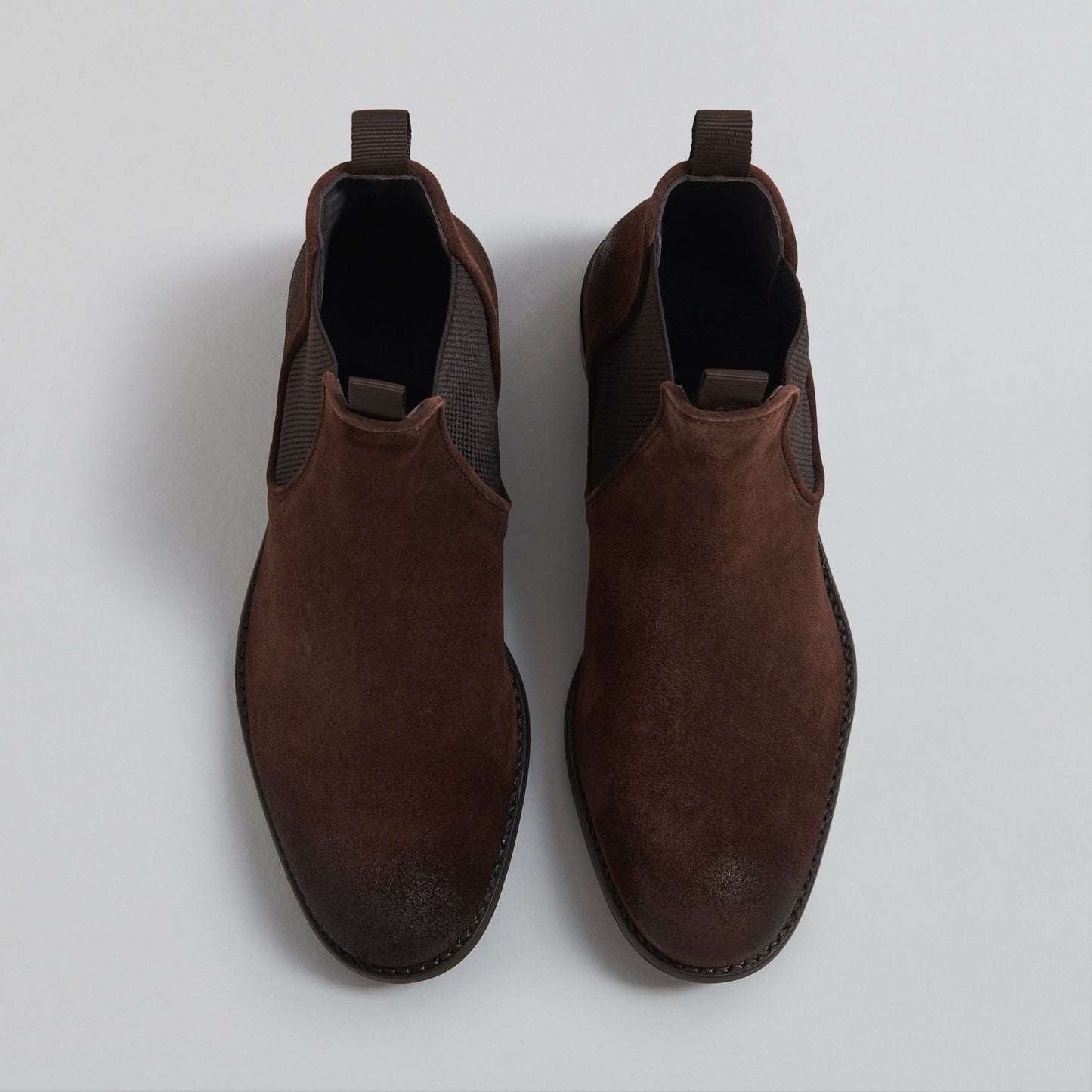 BAILEY BROWN SUEDE CHELSEA BOOT