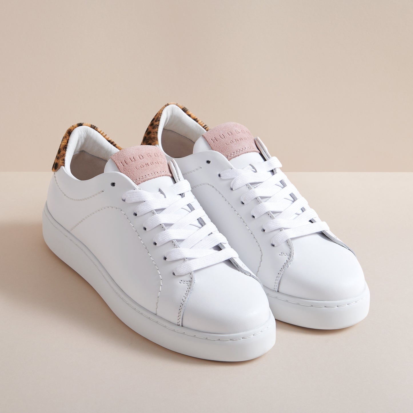 COOPER LEATHER WHITE COMBI