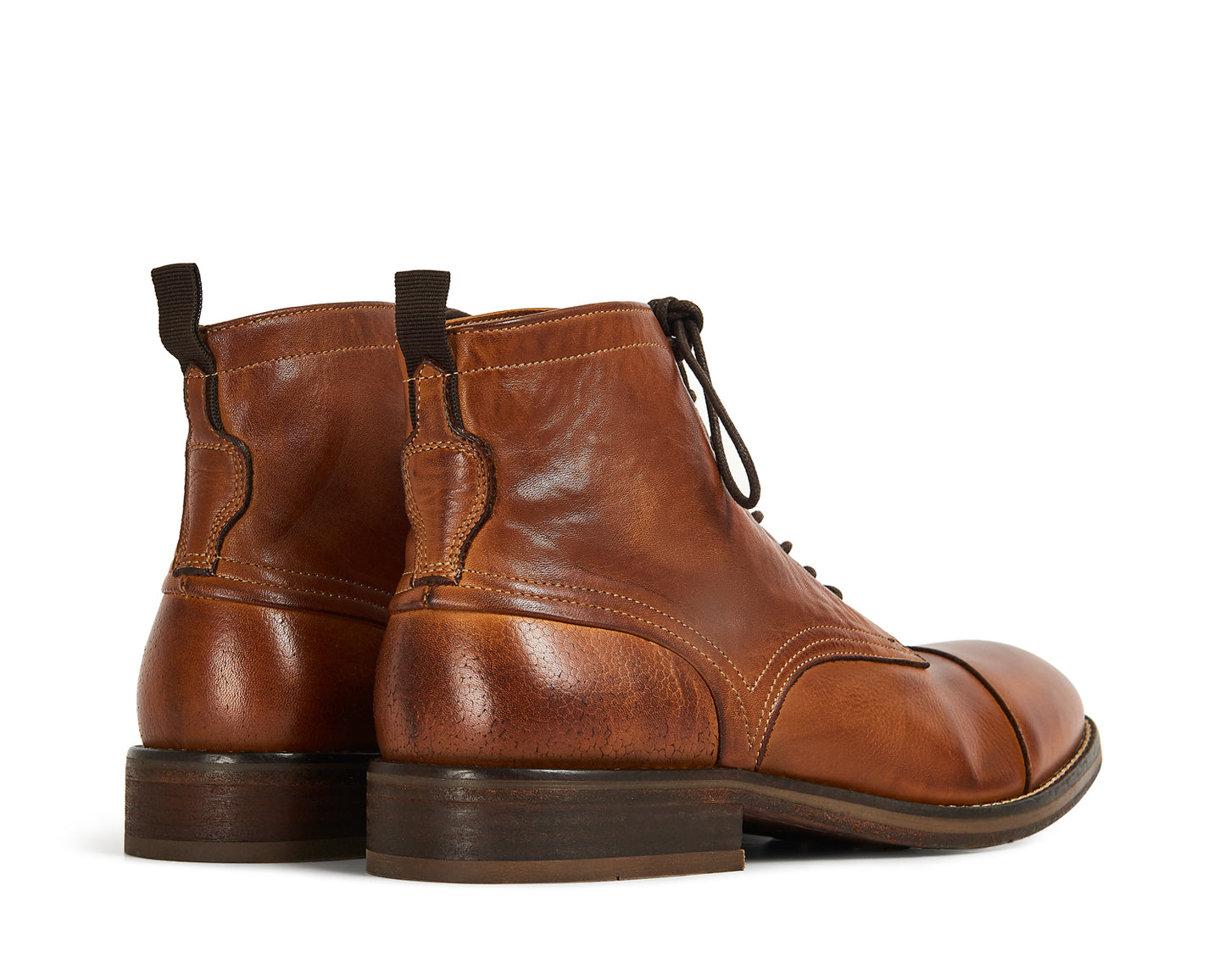 PALMER TAN DRUMDYE BOOT