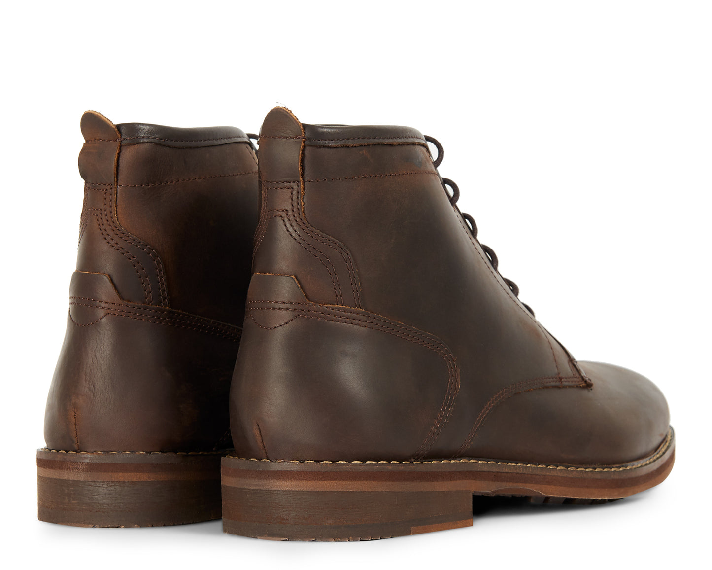 LELAND BROWN LEATHER BOOT