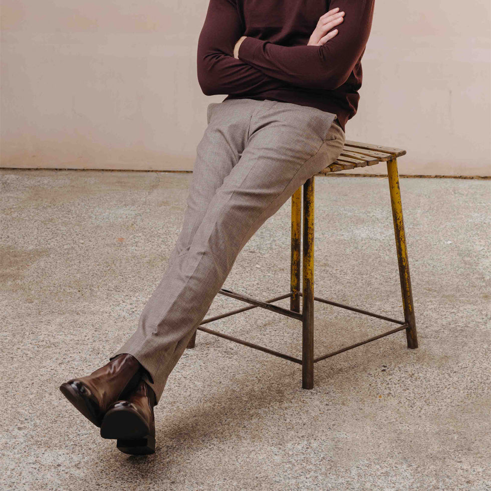 MADDEN BROWN VEG TAN CHELSEA BOOT