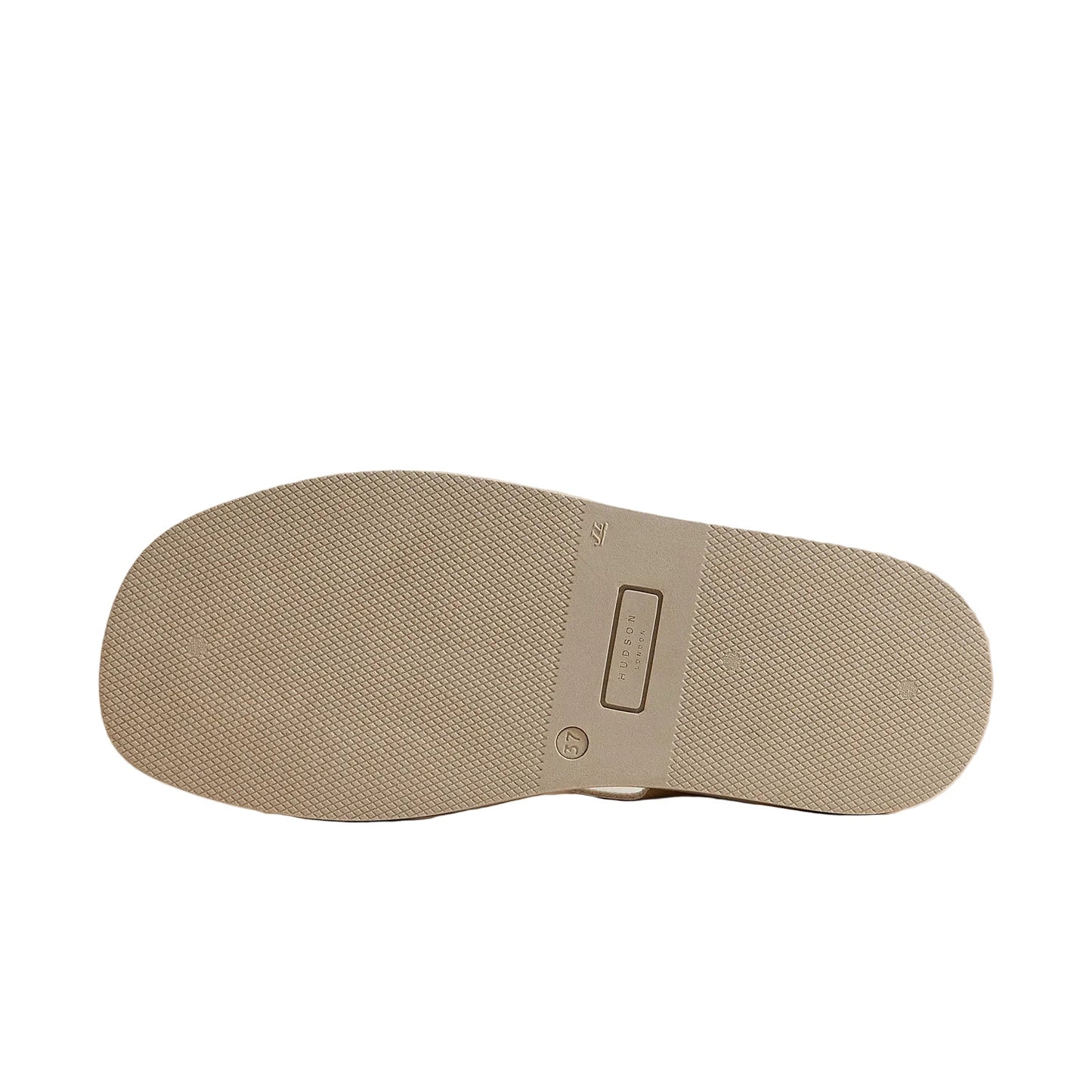 NAOMI WOMENS ECRU LEATHER SANDAL