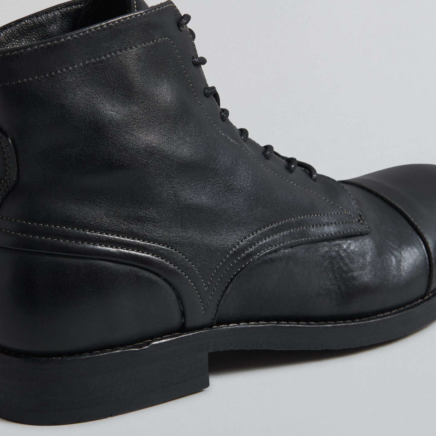 PALMER BLACK DRUM DYE BOOT