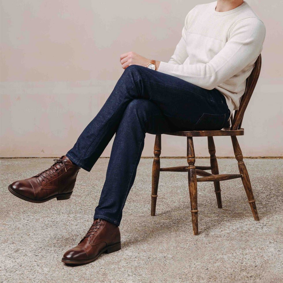 PALMER BROWN DRUM DYE BOOT
