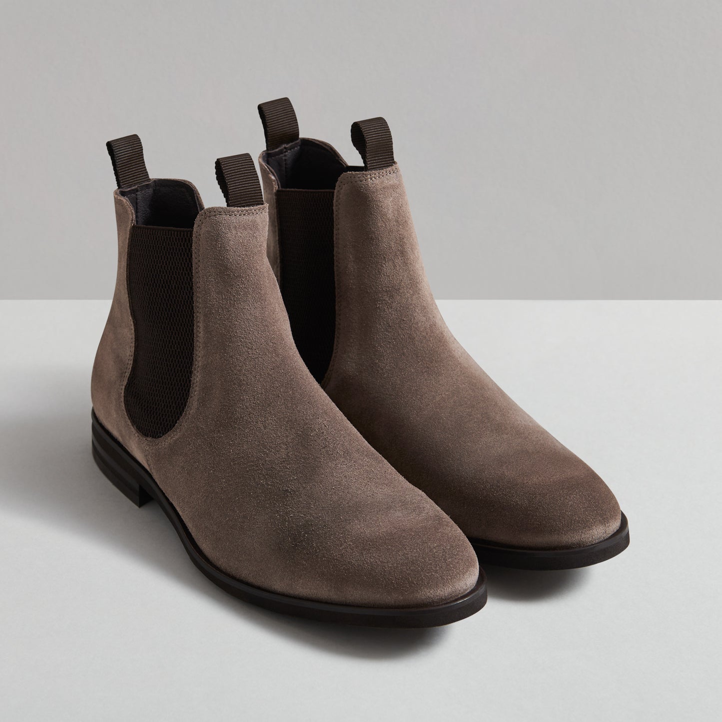 RALEIGH ALMOND SUEDE CHELSEA BOOT