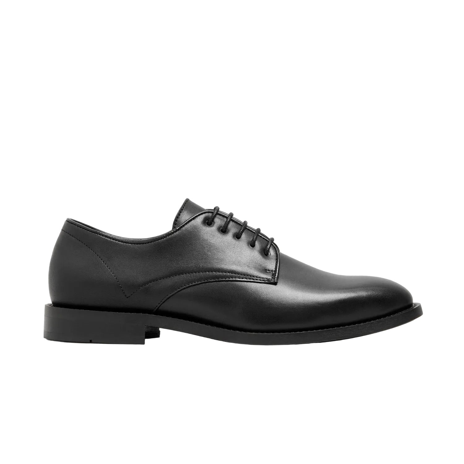 Chaussures Oxford Dune London Pour Homme - Taille 9 M (Medium) - Cuir Noir - Fabriqué Au Portugal - Occasion
