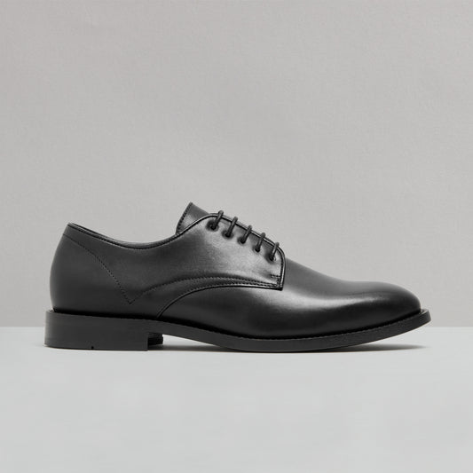REMINGTON BLACK LEATHER DERBY