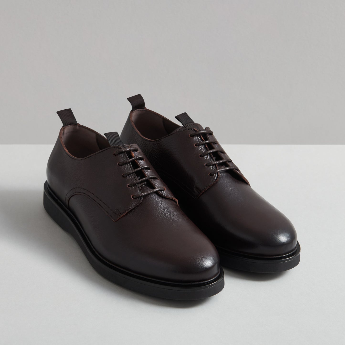 TAYLOR LEATHER BROWN DERBY
