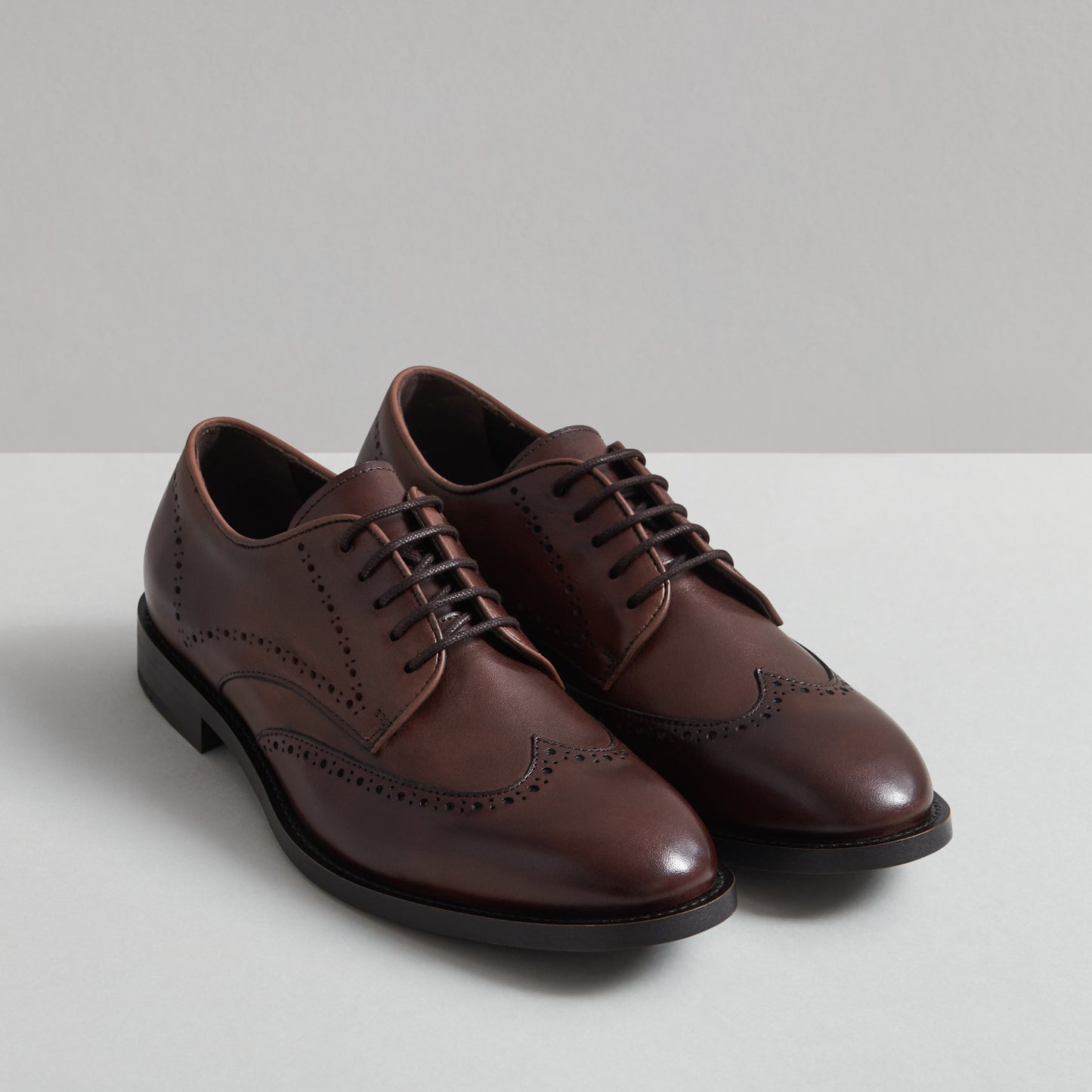 WINSLOW BROWN LEATHER BROGUE