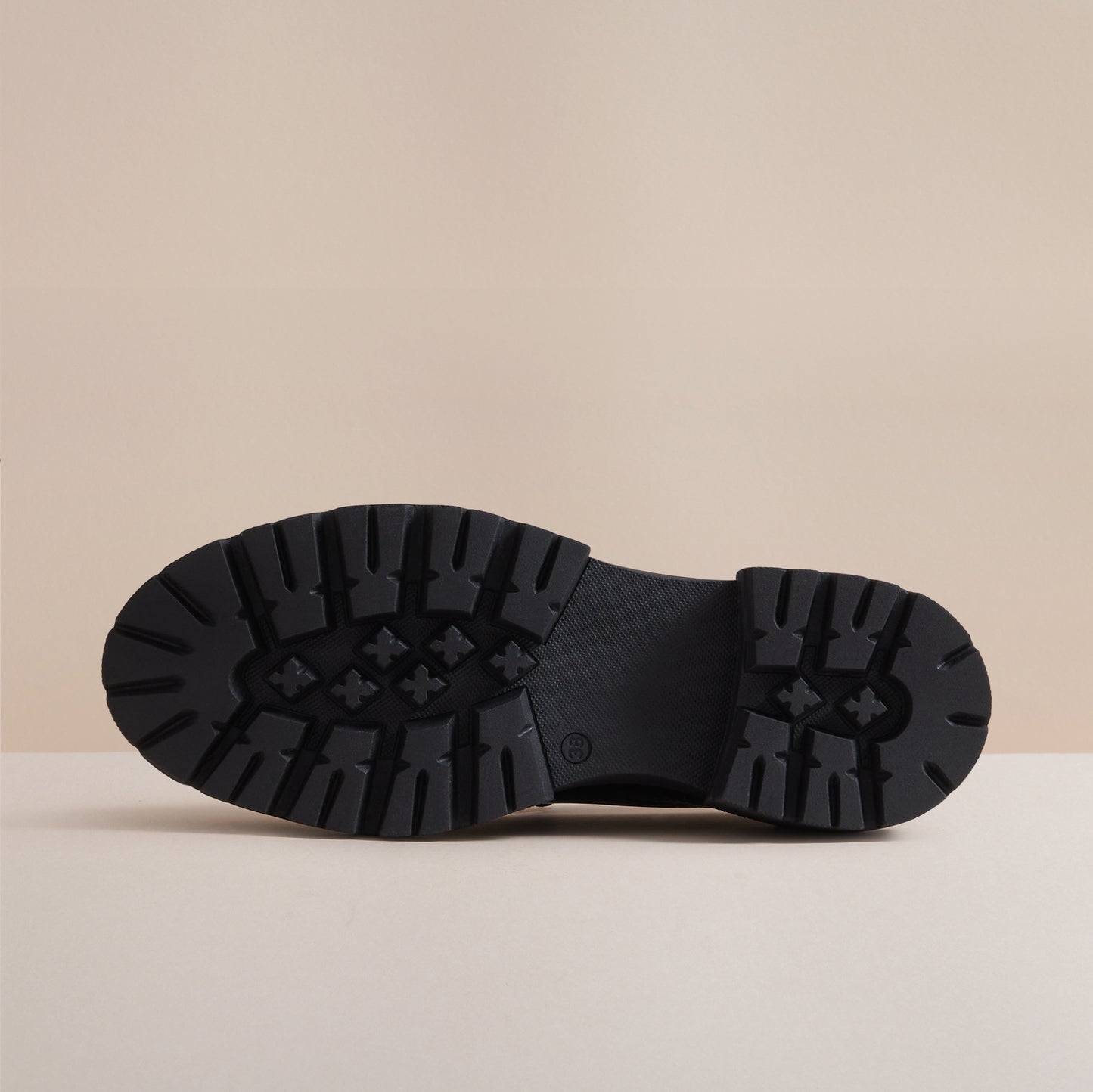 AGNES BLACK LEATHER BOOT