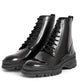 LUCAS MENS BLACK HI SHINE BOOT