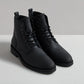 ASPEN MENS BLACK LEATHER BOOT