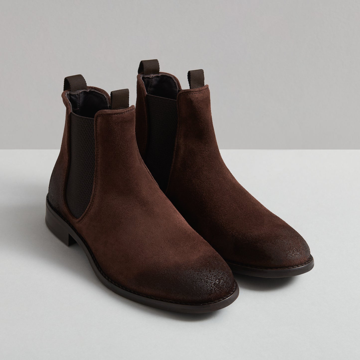 BAILEY BROWN SUEDE CHELSEA BOOT