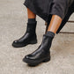 BLAKE BLACK LEATHER CHELSEA BOOT