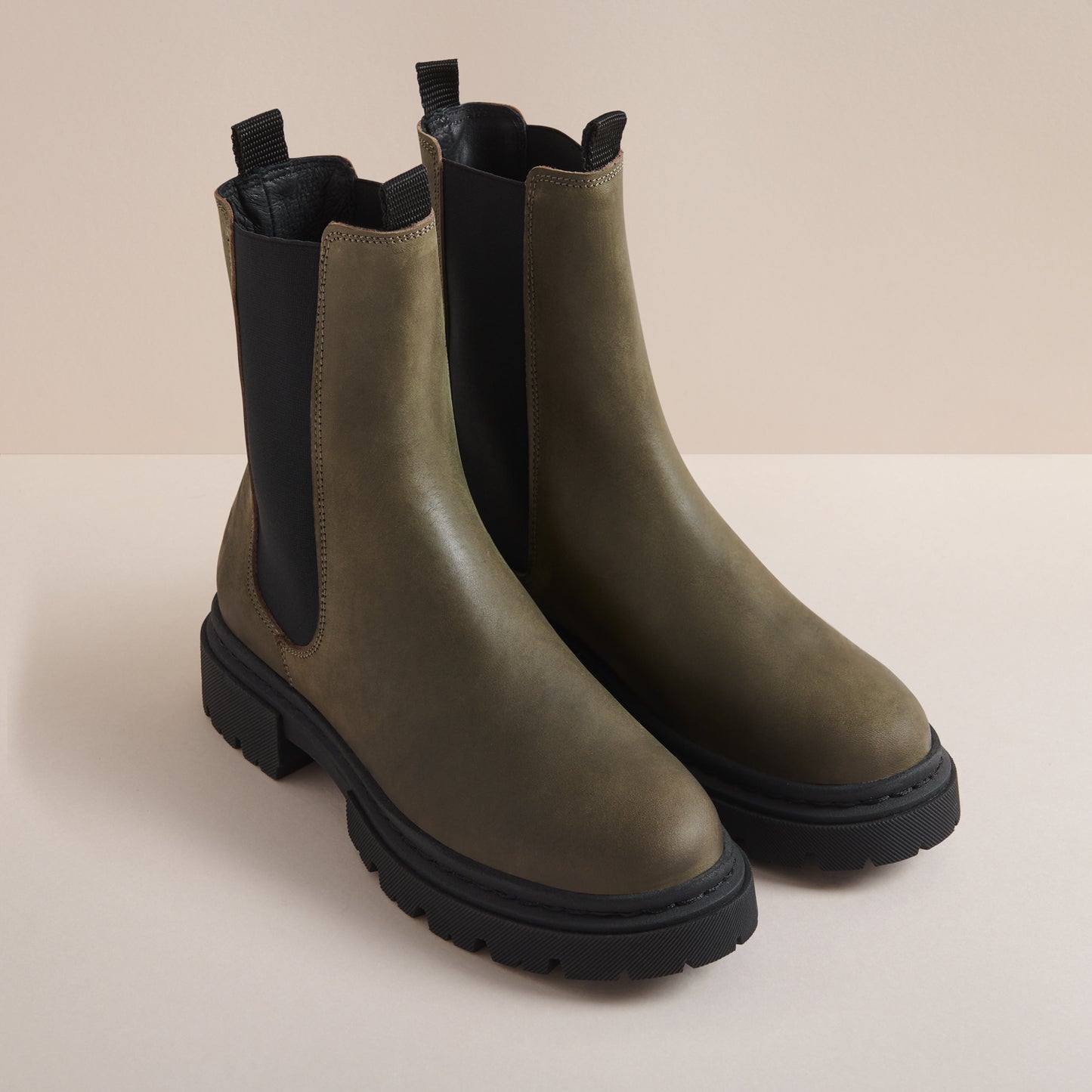 BLAKE KHAKI CHELSEA BOOT