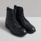CEDAR MENS BLACK DRUM DYE BOOT