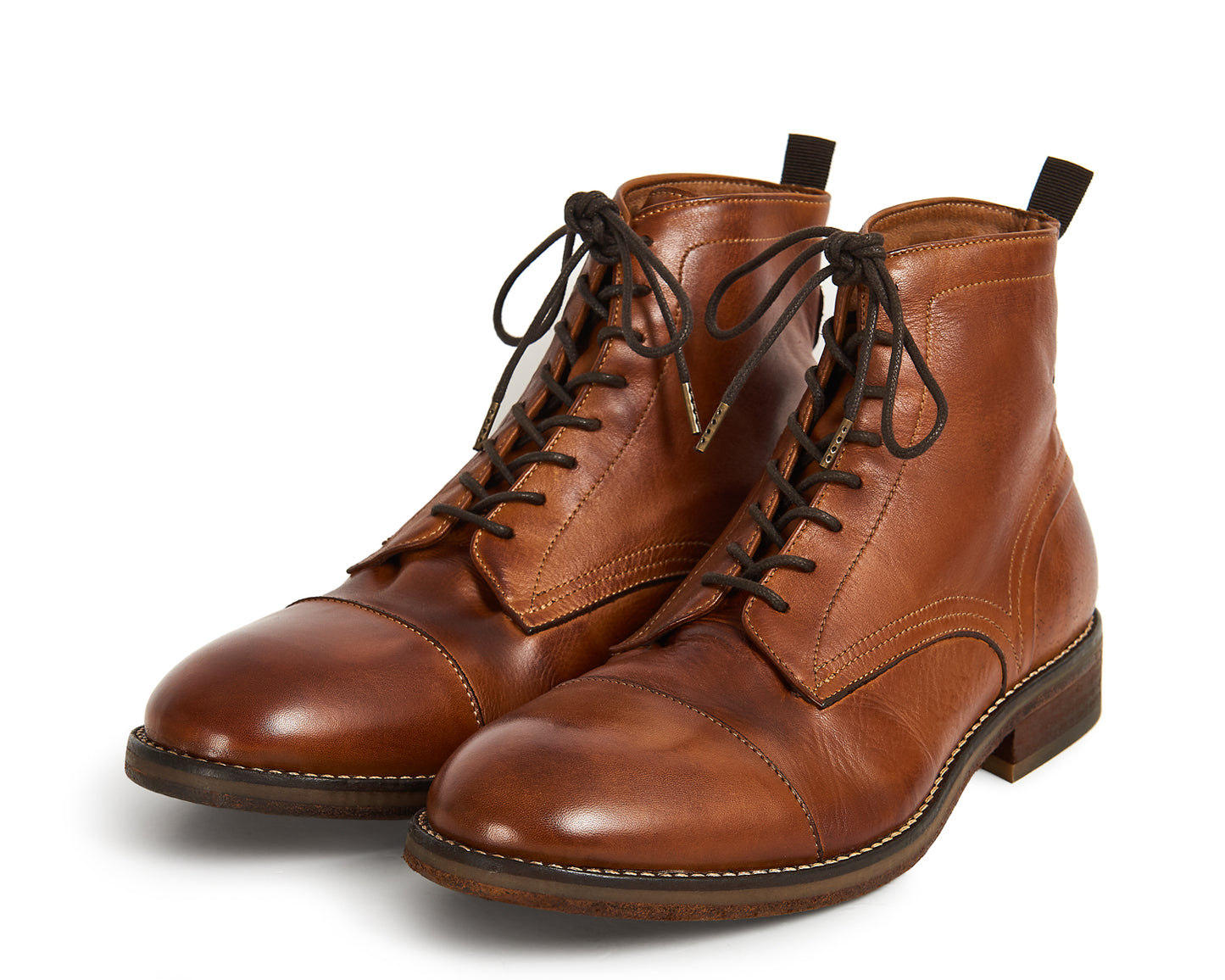 PALMER TAN DRUMDYE BOOT