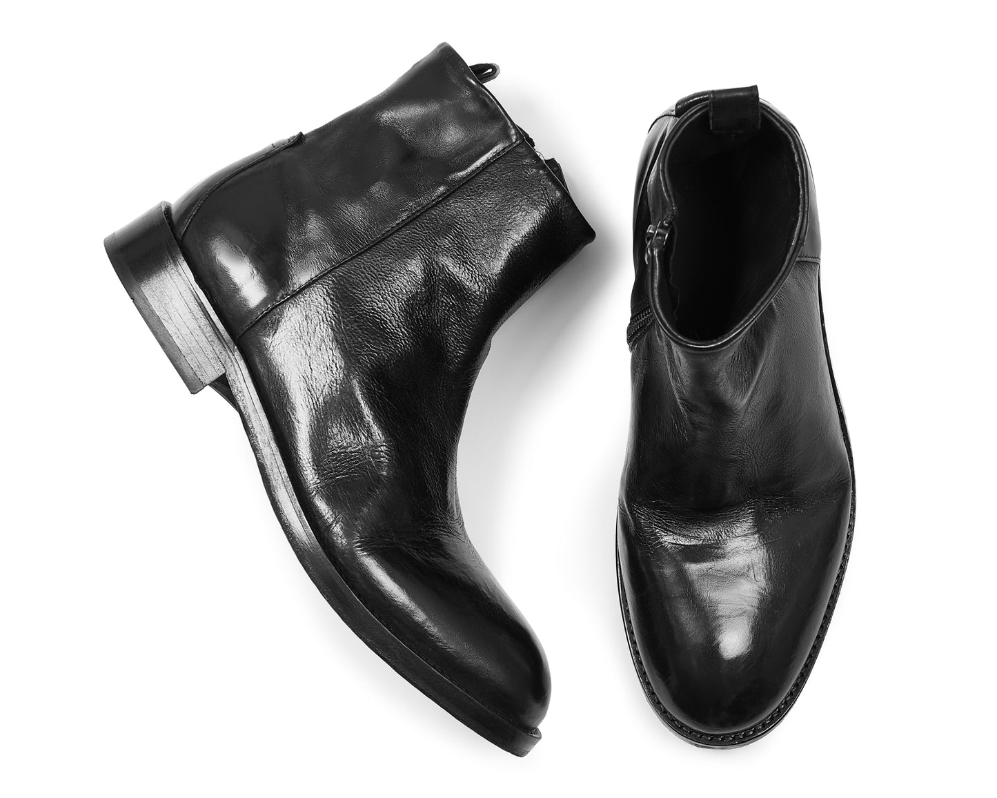 FRYATT BLACK VEG TAN BOOT