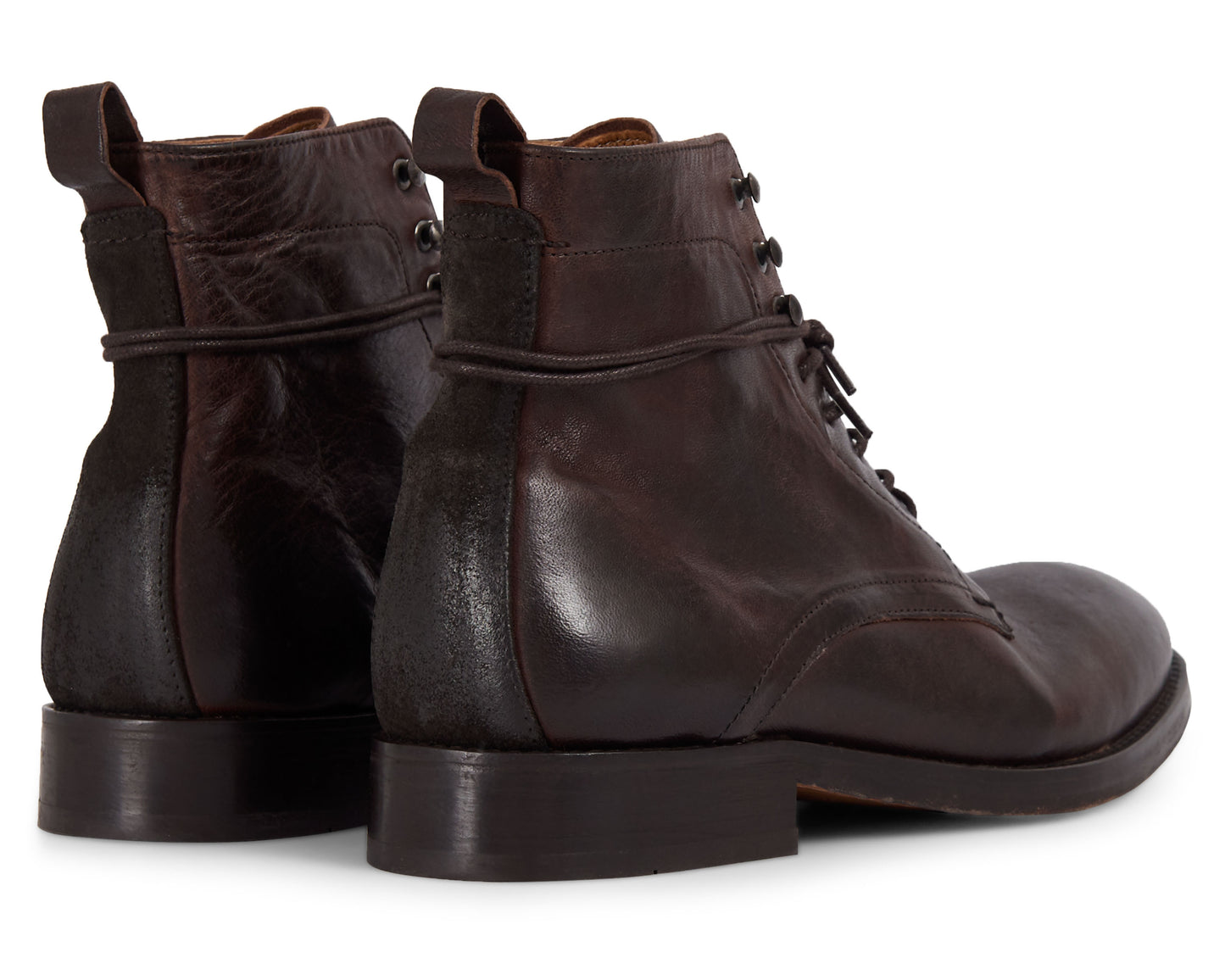 YEW BROWN LEATHER BOOT