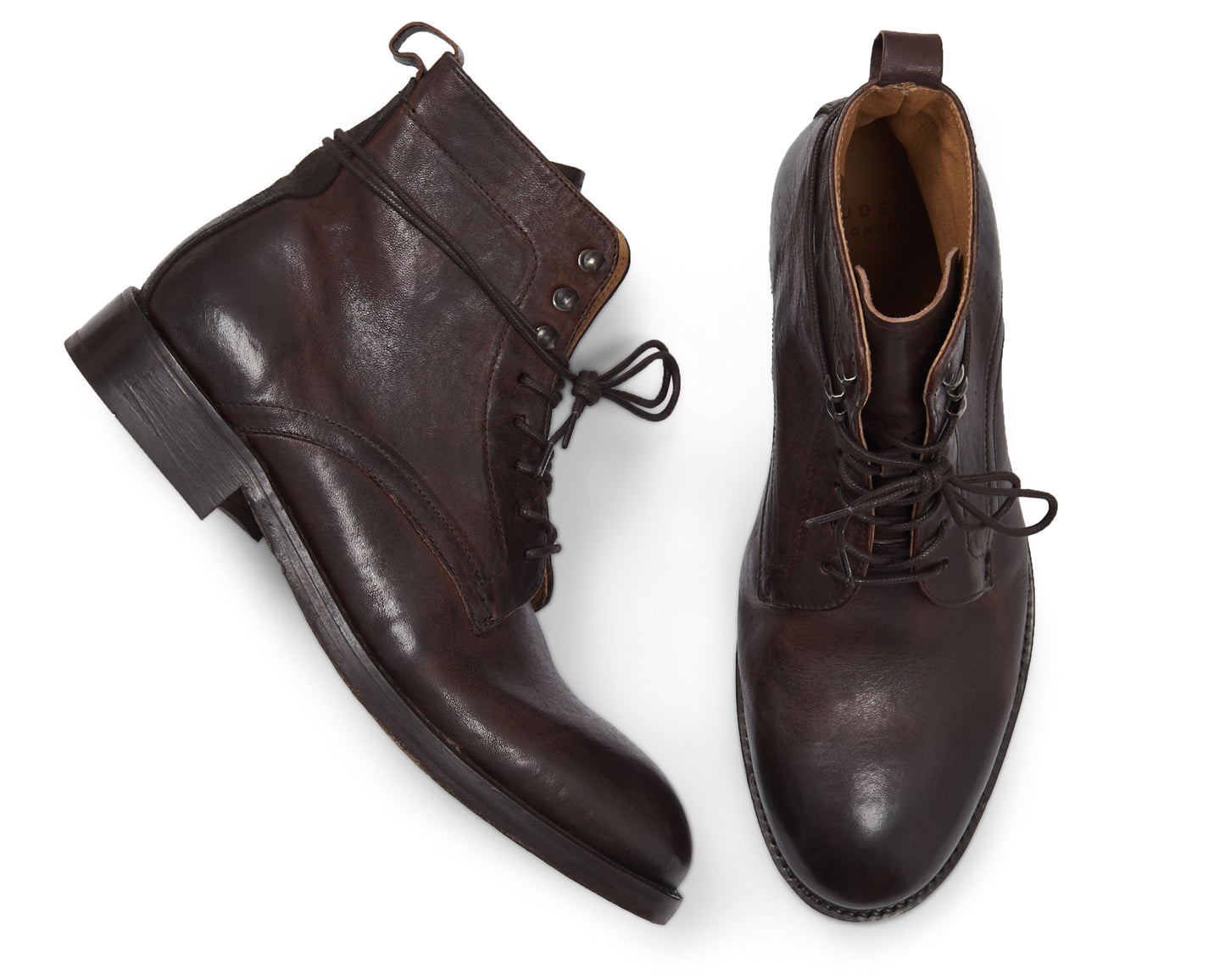 YEW BROWN LEATHER BOOT
