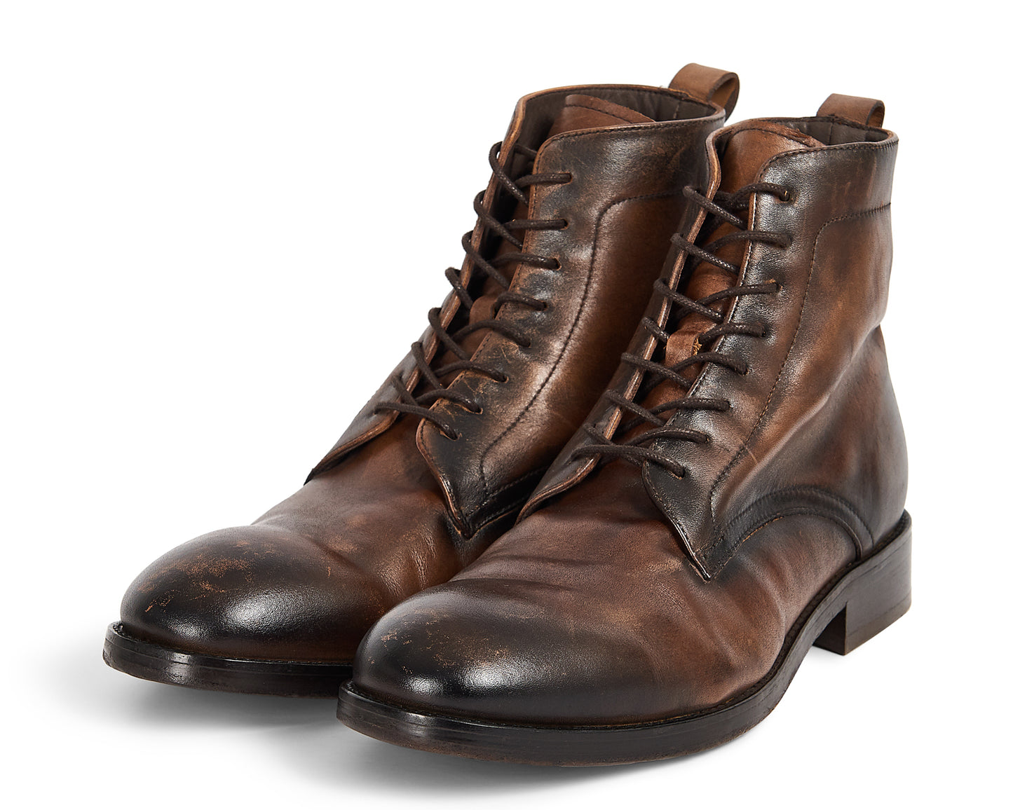 CEDAR BROWN LEATHER BOOT