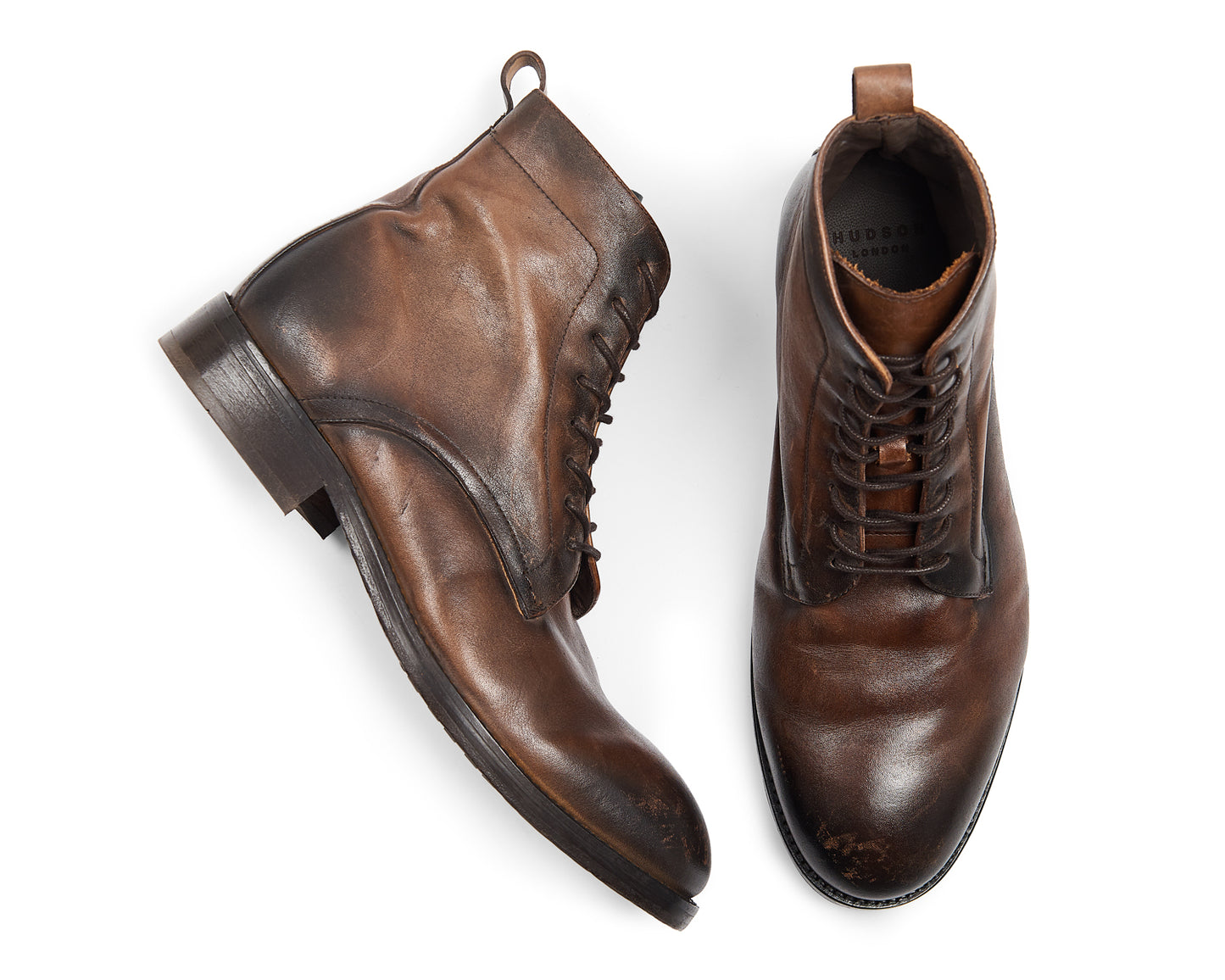 CEDAR BROWN LEATHER BOOT