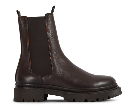 BLAKE BROWN LEATHER BOOT