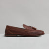 HALDON TAN LEATHER LOAFER