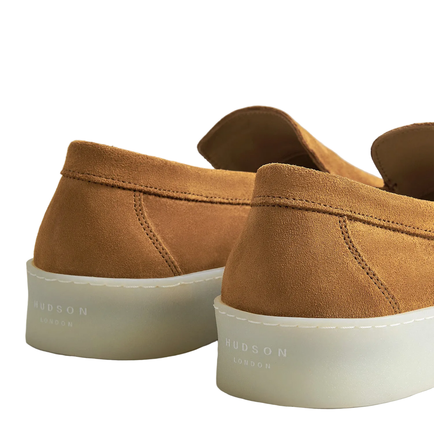 HAWKINS MENS COGNAC SUEDE LOAFER