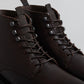 HOLBROOK MENS BROWN LEATHER BOOT