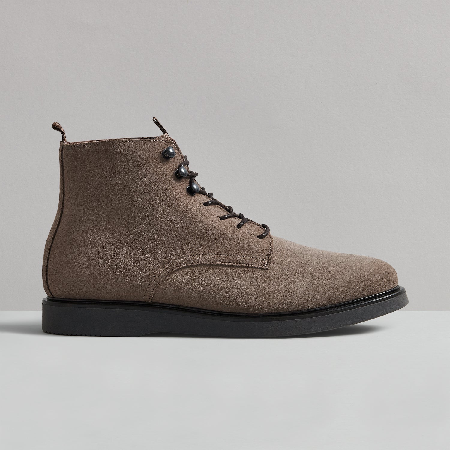 HOLBROOK TAUPE SUEDE BOOT Hudson London