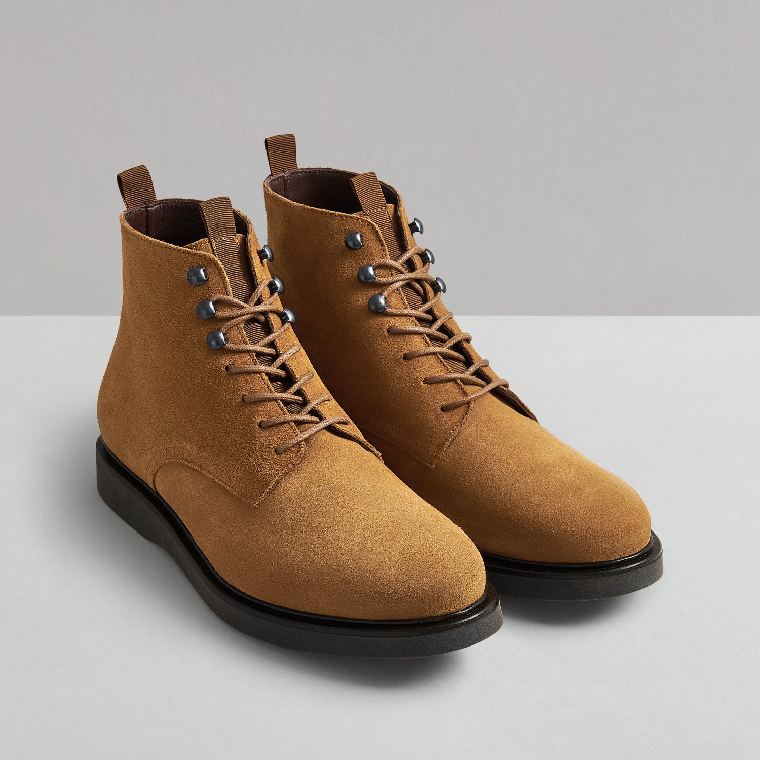 HOLBROOK TOBACCO SUEDE BOOT Hudson London