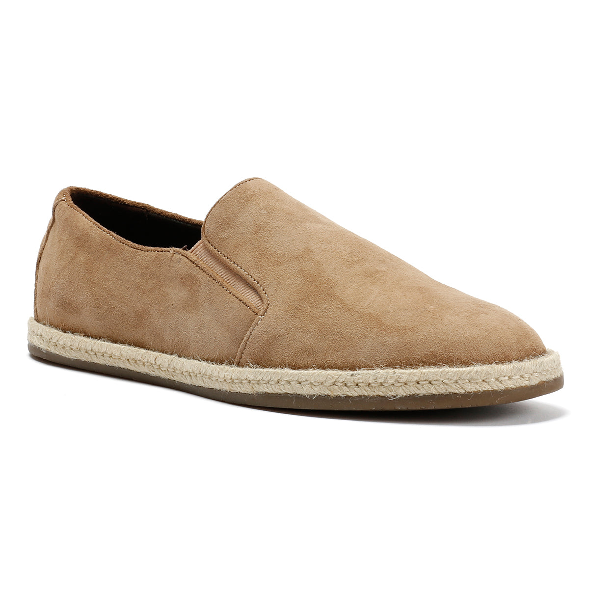 HAVANA MENS BEIGE SUEDE ESPADRILLES