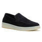 HAWKINS MENS NAVY SUEDE LOAFER