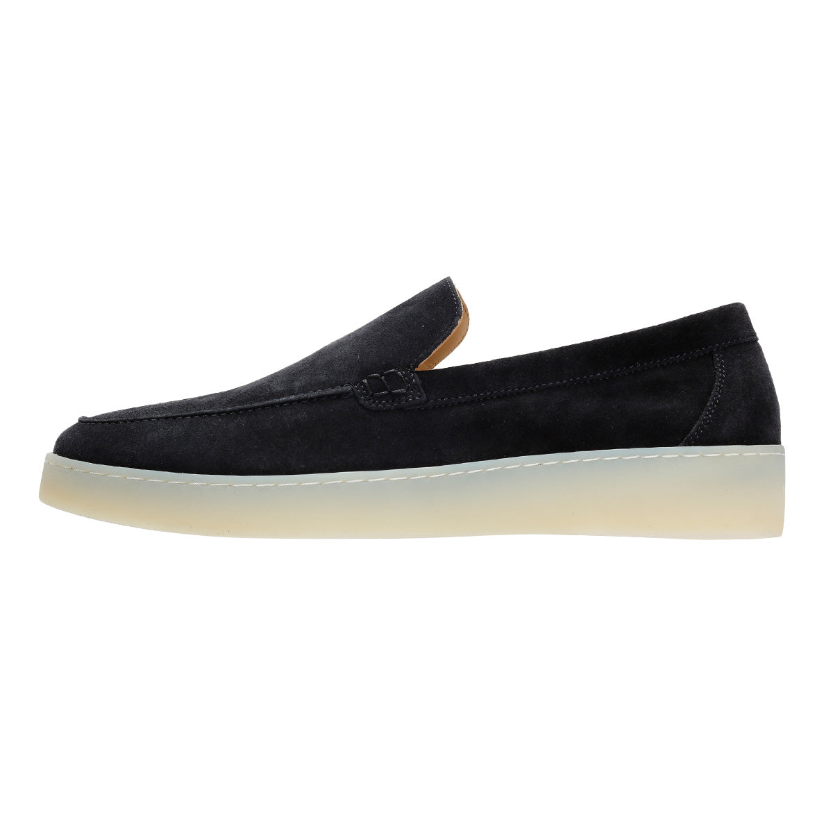 HAWKINS MENS NAVY SUEDE LOAFER