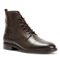BELLAMY MENS BROWN VEG TAN LEATHER CAP BOOTS