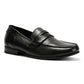 ARGYLE MENS BLACK LEATHER  LOAFER