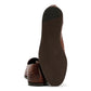 IPANEMA MENS BROWN LEATHER WEAVE SLIP ON