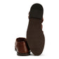 NOVA WOMENS BROWN VEG TANNED  LEATHER SANDAL