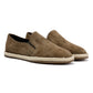 HAVANA MENS KHAKI SUEDE ESPADRILLES