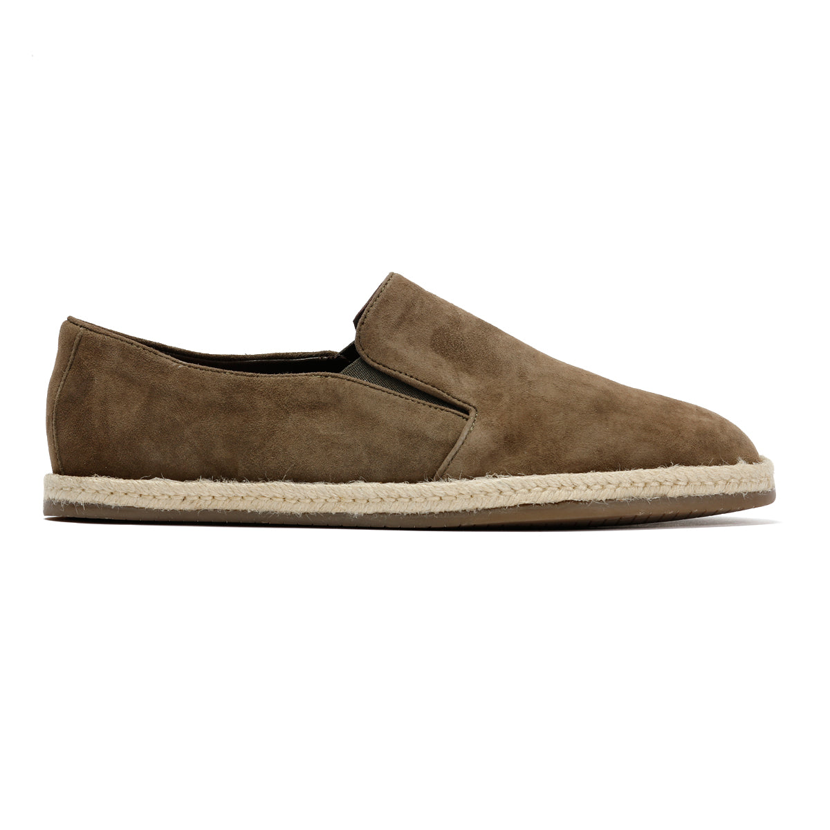 HAVANA MENS KHAKI SUEDE ESPADRILLES
