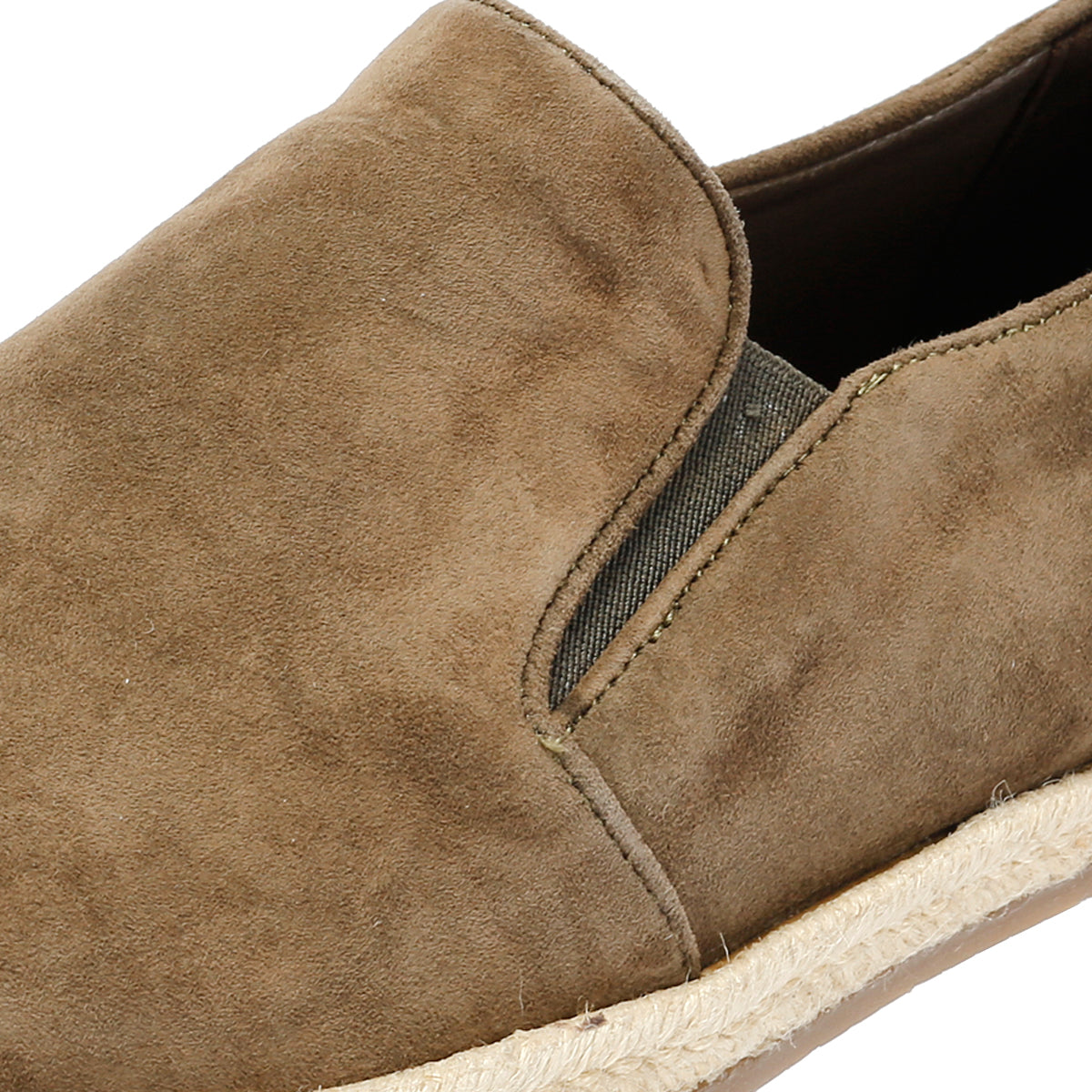 HAVANA MENS KHAKI SUEDE ESPADRILLES