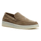 HAWKINS MENS TAUPE SUEDE LOAFER