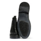 PAYTON 2 MENS BLACK WAXY LEATHER APRON BOOTS