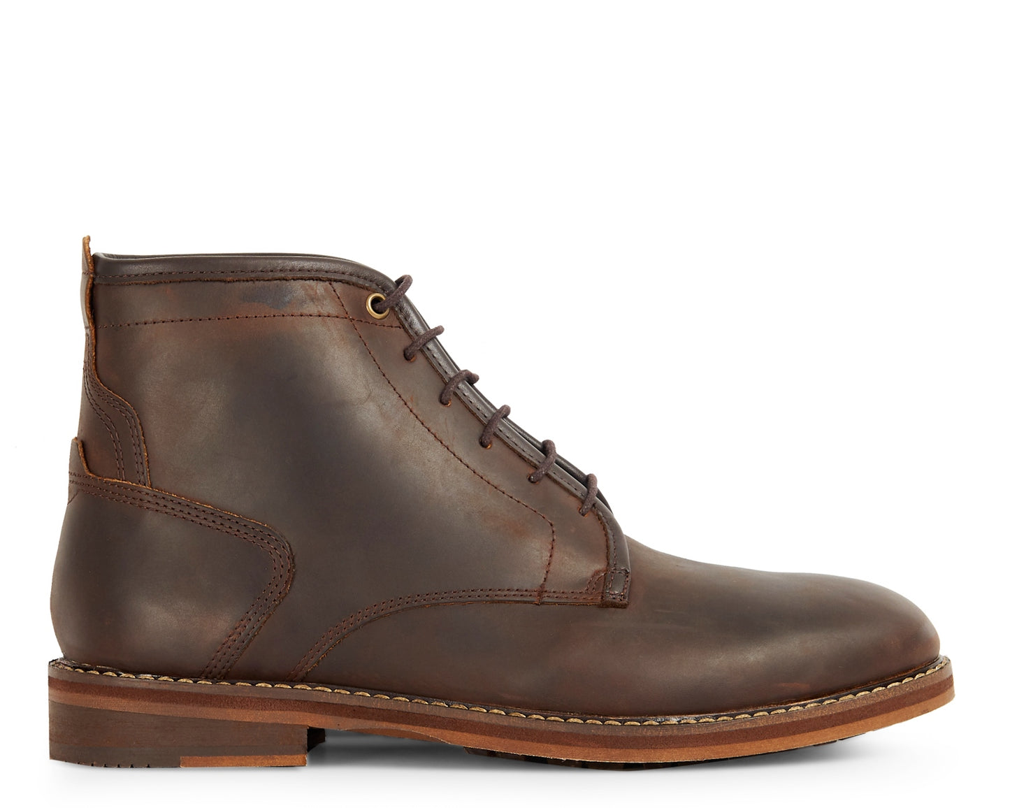 LELAND BROWN LEATHER BOOT