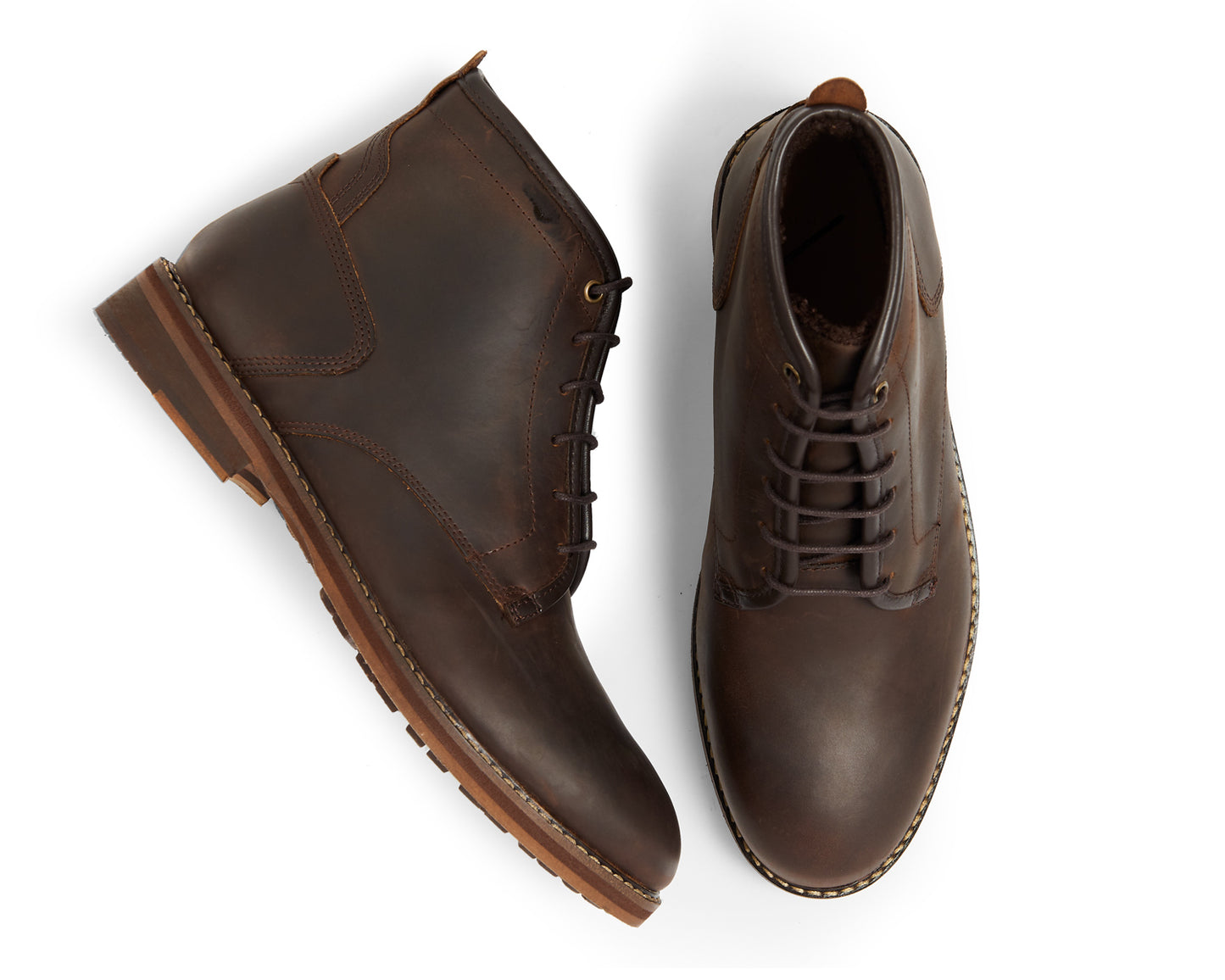 LELAND BROWN LEATHER BOOT