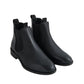 LANGLEY MENS BLACK LEATHER CHELSEA BOOT