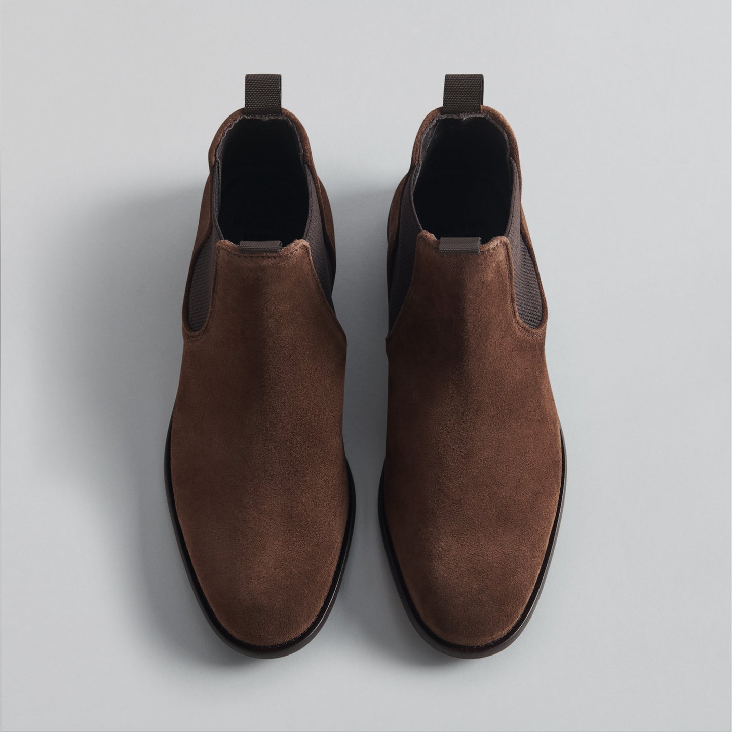 LANGLEY BROWN SUEDE CHELSEA BOOT