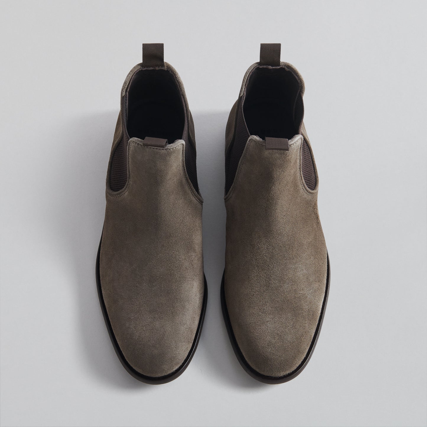 LANGLEY STONE SUEDE CHELSEA BOOT